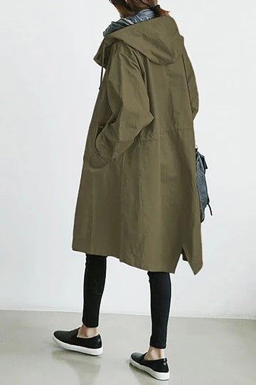Wind- en waterdichte trenchcoat voor dames - Salve 0
