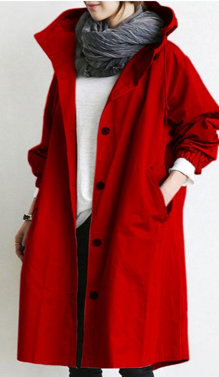 Wind- en waterdichte trenchcoat voor dames - Salve 1