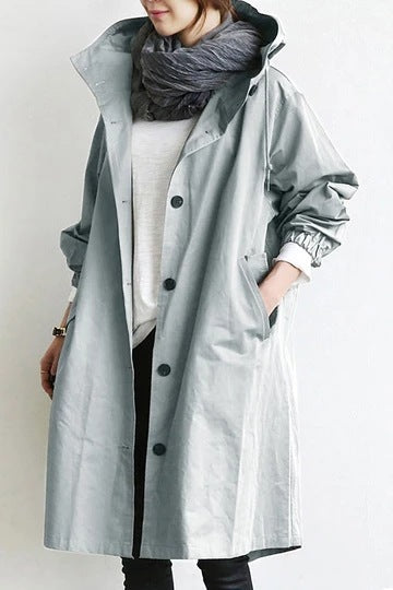Wind- en waterdichte trenchcoat voor dames - Salve 7